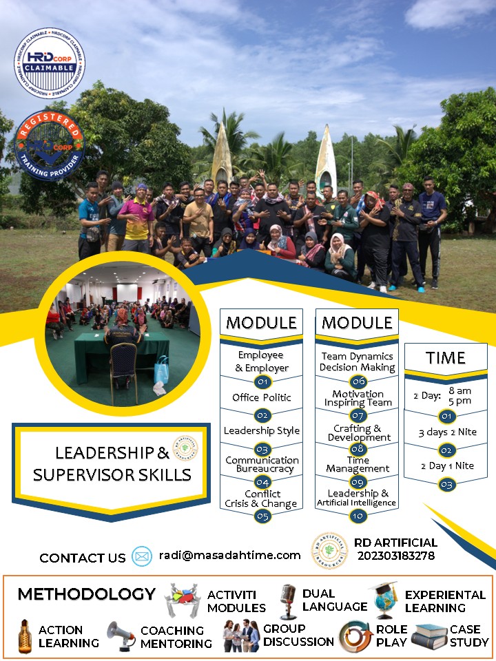 Transform Your Leadership and Supervisor Skills HRDF Training Program